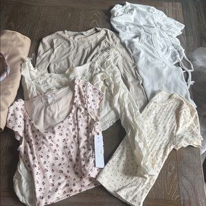 Assorted Neutral and White Tops